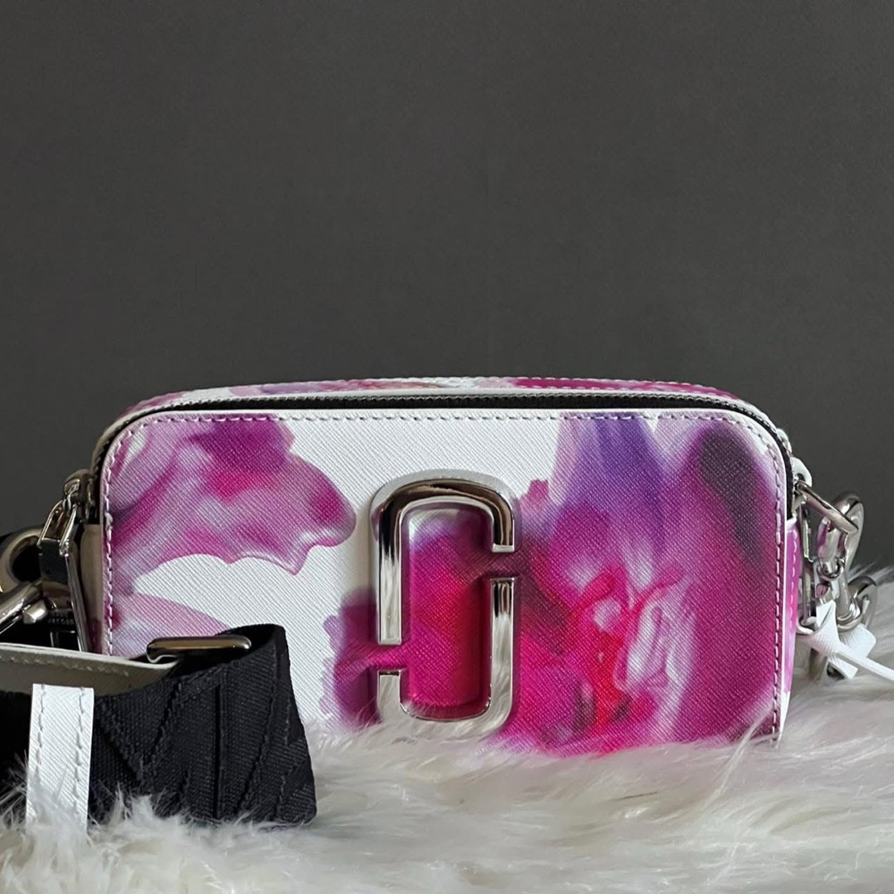 2P4HCR013H02 - Marc Jacobs Future Floral Leather Snapshot